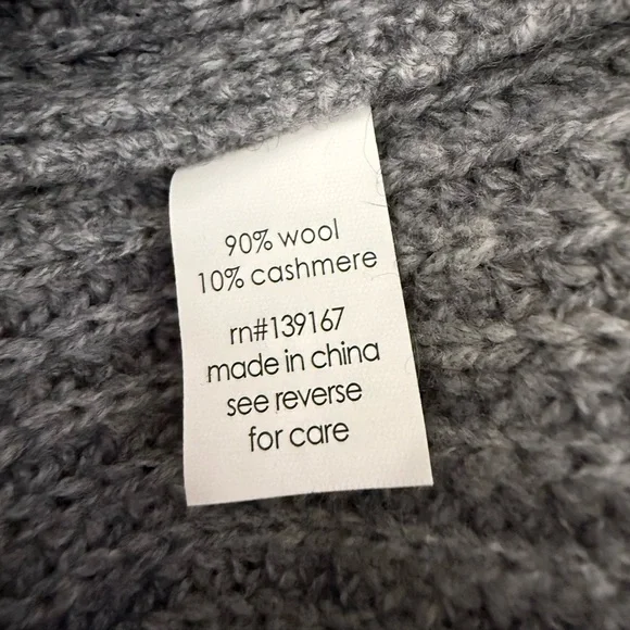 27 MILES MALIBU wool cashmere
Deana Popcorn Sweater Gray Multi Size XS - Picture 10 of 11
